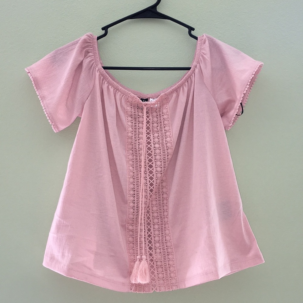 Pink top
